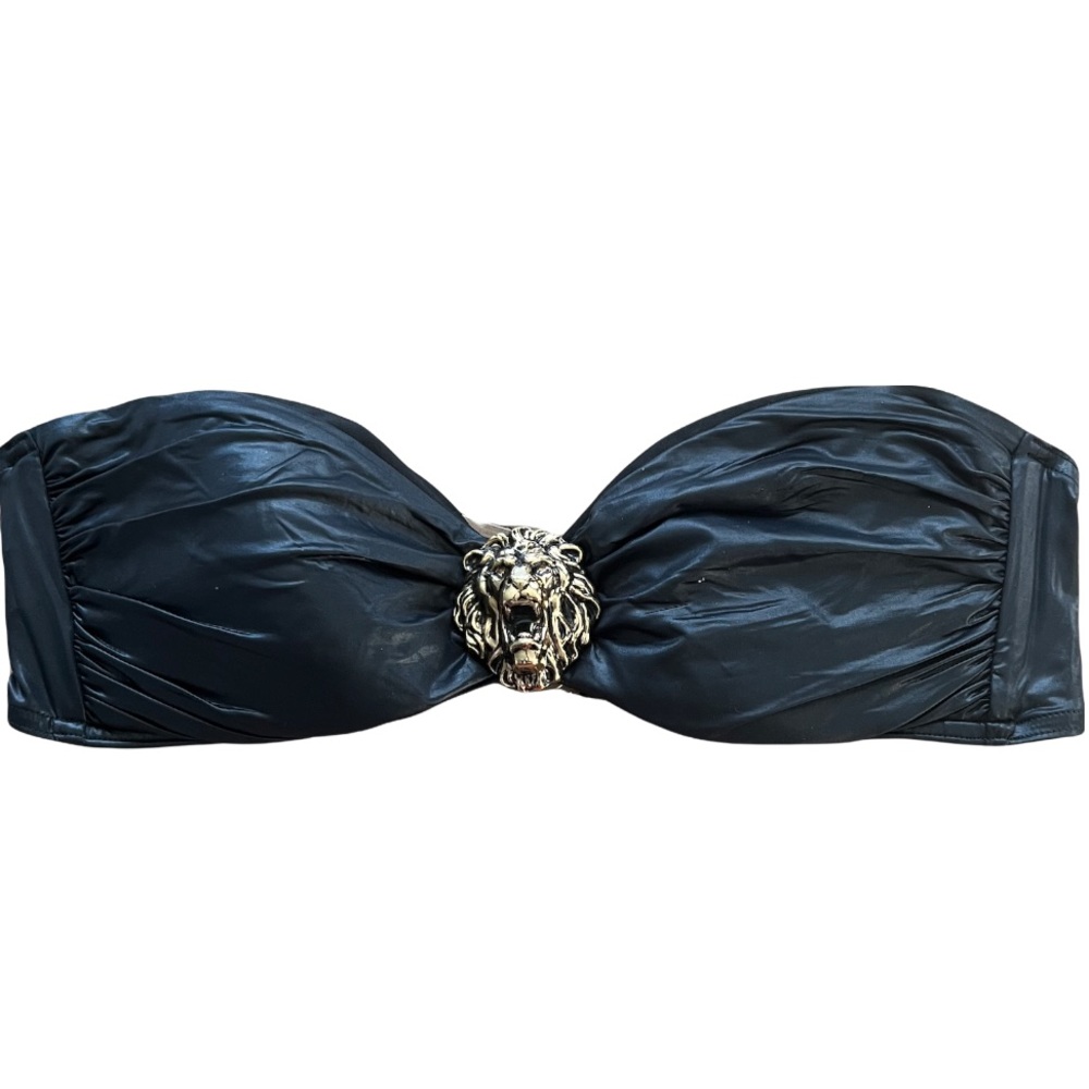 Victorias Secret Black Binki Bandeau Top Medium